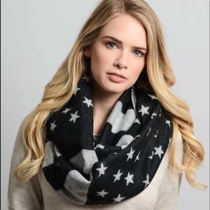 Americana Star-Spangled Cashmere Shawl Wrap/Scarf